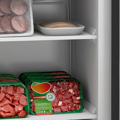 HOMCOM 3 Cu Ft Mini Freezer, Reversible Door, Under Counter Freezer, Black
