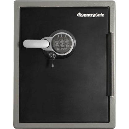Sentry Safe Digital Fire/Water Safe - 2 ft3 - Digital, Programmable, Dual Key Lock - 4 Live-locking Bolt(s) - Fire Proof, Water Resistant, Pry Resistant - for Tablet, Cell Phone, External Hard...