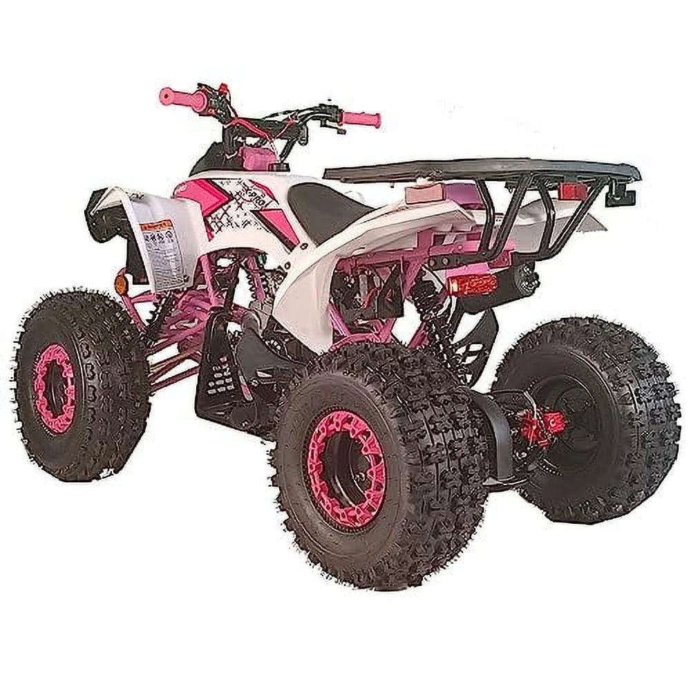 X-Pro Brand New 125cc Gas ATV, Automatic Transmission w/Reverse Electric Start Big 19"/18" Tires