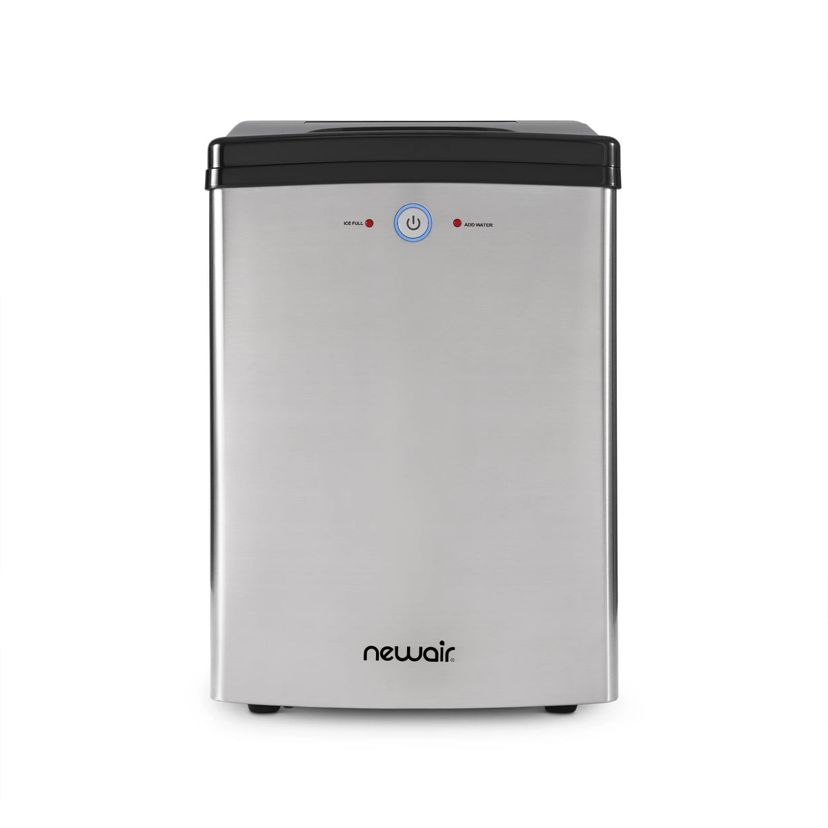 Newair 45lb. Nugget Countertop Ice Maker, Self-Cleaning, Silver
