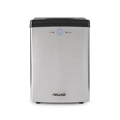 Newair 45lb. Nugget Countertop Ice Maker, Self-Cleaning, Silver