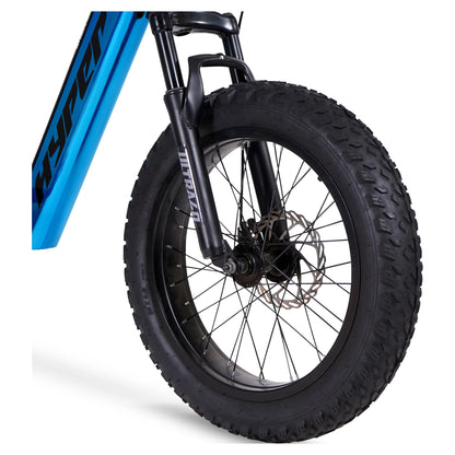 Hyper Bicycles Ultra 40 20" 36V Electric Bike for Adults, 250W E-Bike Motor, Matte Black