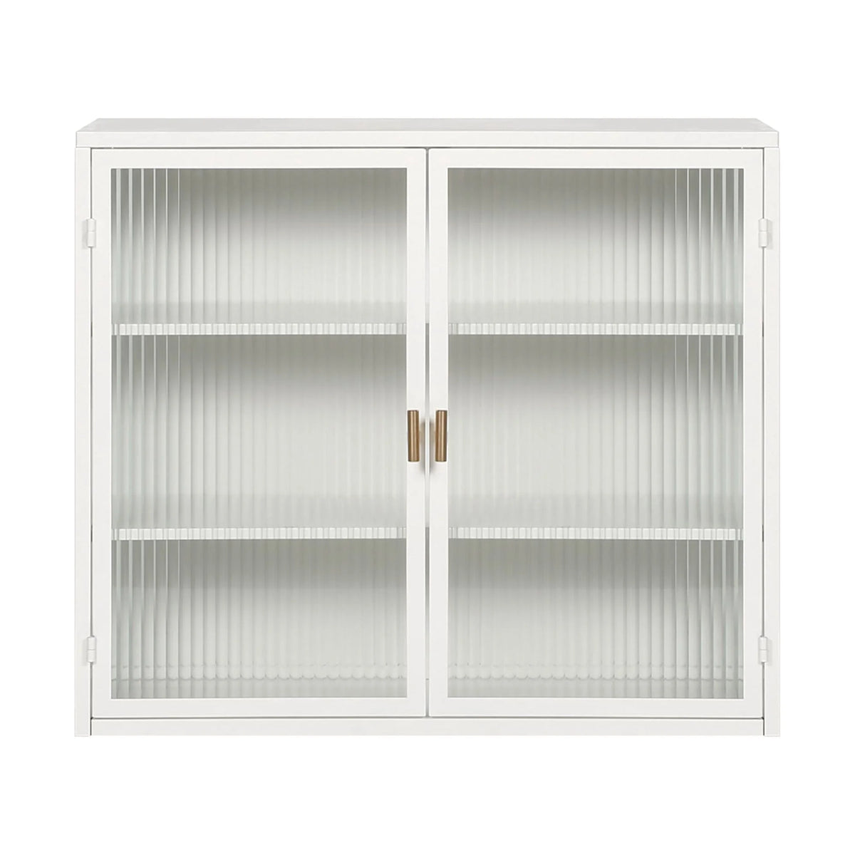 27.56"Modern Wall Cabinet with Glass Doors, Bathroom Cabinet with Featuring Three-tier Storage for Entryway Living Room, Bathroom or Dining Room, Mint Green