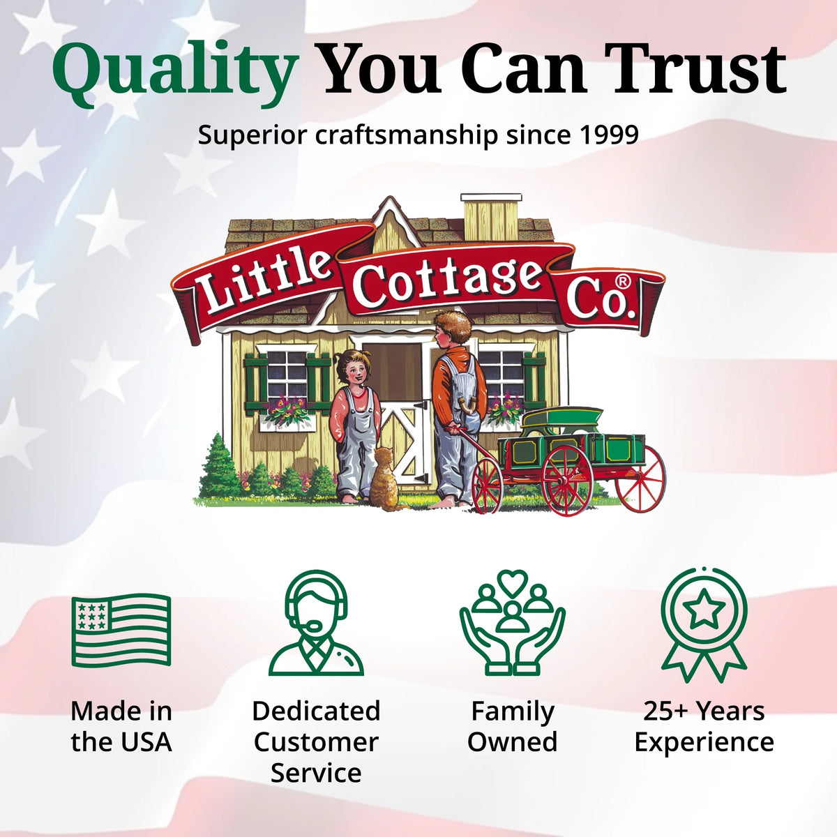 Little Cottage Co. 8x8 Colonial Pinehurst Shed with Operable Window, Outdoor Wood Storage Do-It-Yourself Precut Kit
