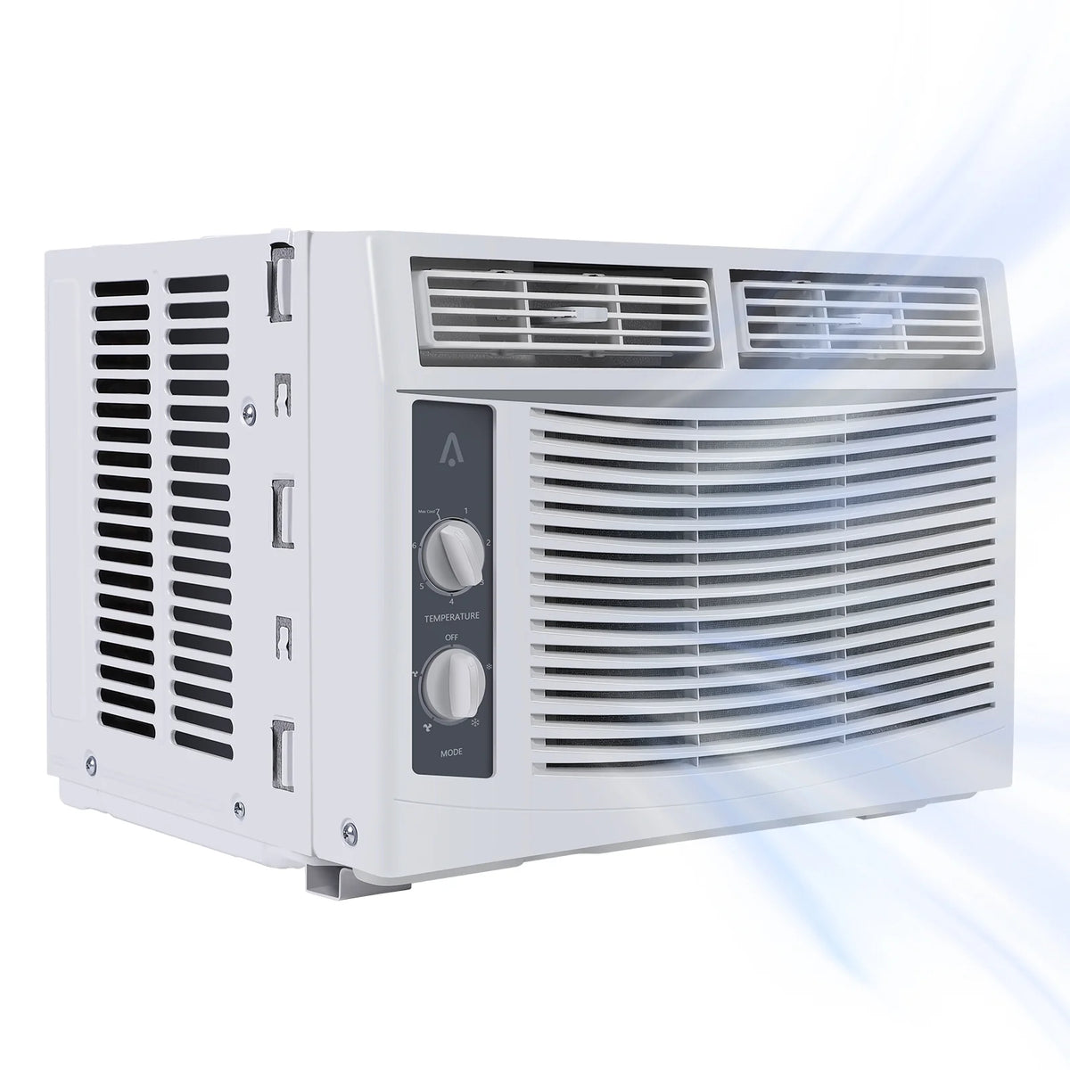 Garvee 5000 BTU Window Air Conditioner,Fast Cooling for Rooms up to 150 Sq. ft,Window Ac Unit with 7 Level Temperature Setting,White