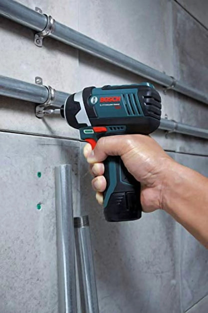 Bosch CLPK22-120 12V Cordless Lithium-Ion 3/8 in. Drill Driver and Impact Driver Combo Kit