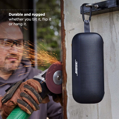 Bose SoundLink Flex Wireless Waterproof Portable Bluetooth Speaker, Black