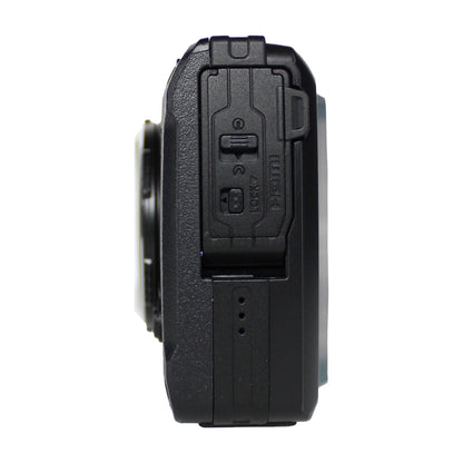 OM SYSTEM Tough TG-7 Red Underwater Camera, 44x Macro Shooting, 12MP, Float Strap, 64GB Card