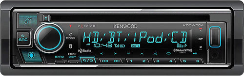 Kenwood eXcelon KDC-X704 CD Receiver with Alexa