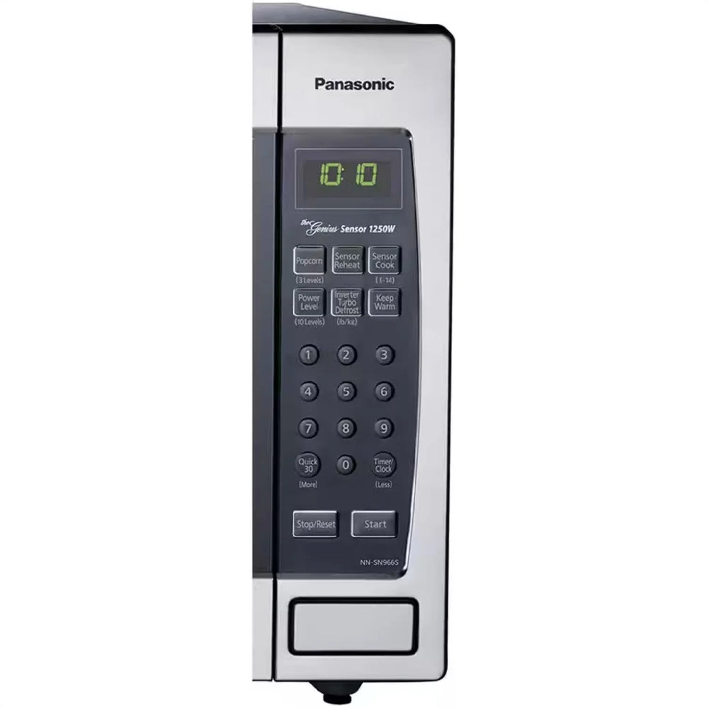 Panasonic 2.2-cu. ft. 1250W Countertop Microwave with Inverter Technology, Stainless Steel NN-SN95HS