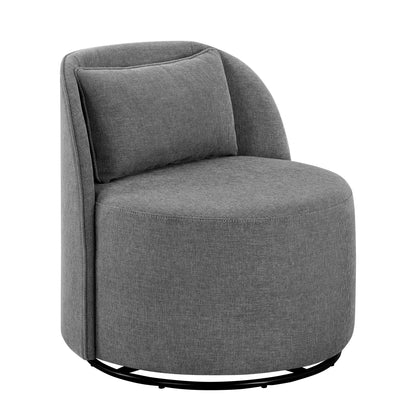 Better Homes & Gardens Juliet Modern Arch Swivel Accent Chair, Cream Boucle