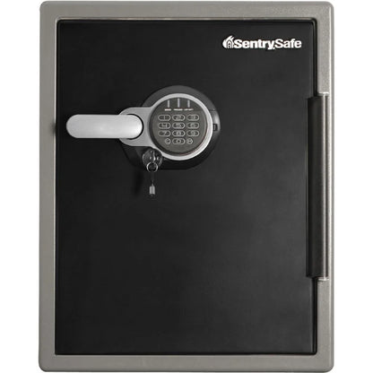 Sentry Safe Digital Fire/Water Safe - 2 ft3 - Digital, Programmable, Dual Key Lock - 4 Live-locking Bolt(s) - Fire Proof, Water Resistant, Pry Resistant - for Tablet, Cell Phone, External Hard...
