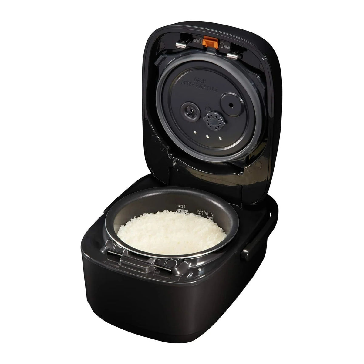 Zojirushi NW-JEC10BA 5.5-Cup Capacity Pressure Induction Heating Rice Cooker and Warmer (Black)