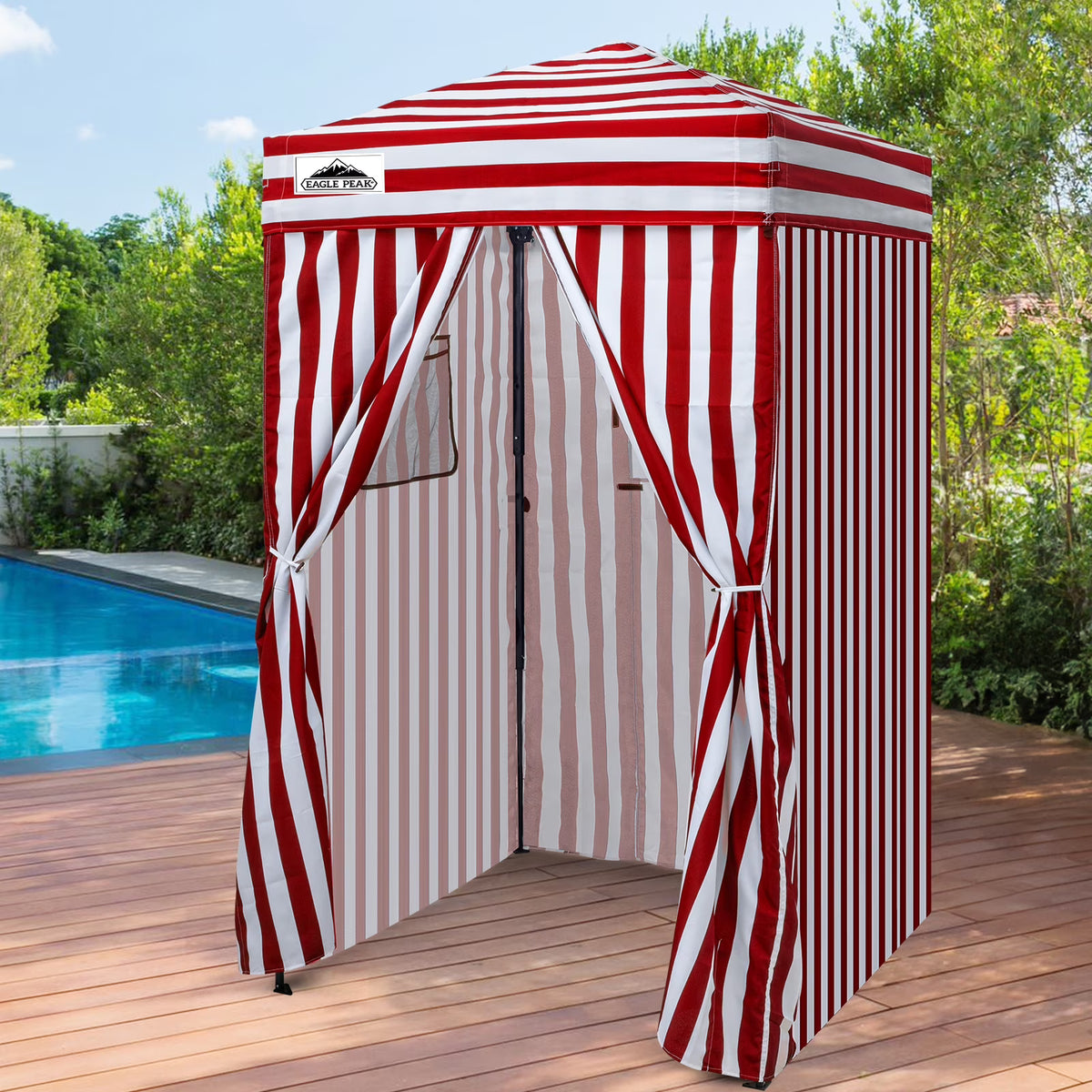 EAGLE PEAK Flex Ultra Compact 4 ft x 4 ft Pop-up Changing Room Canopy, Portable Privacy Cabana