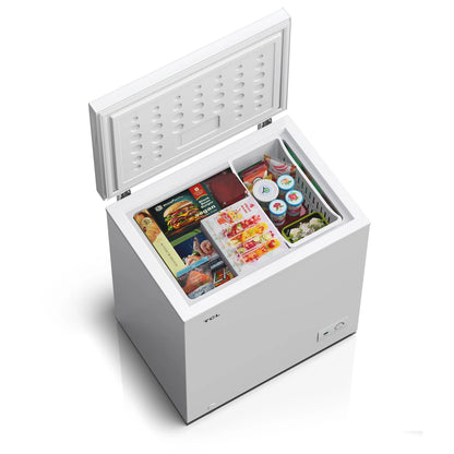 TCL 5.0 Cu. Ft. Chest Freezer, White, Garage Ready, CF053W