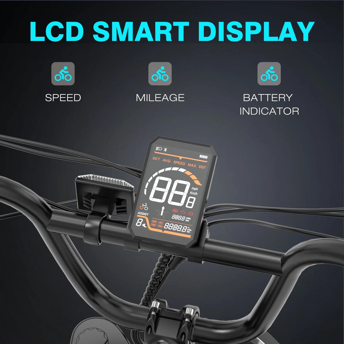 COLORWAY 750W 20"x4.0 Fat Tire Electric Bike, 48V 15Ah Battery, Off-road E-Bike for Adults, UL2849 Certified