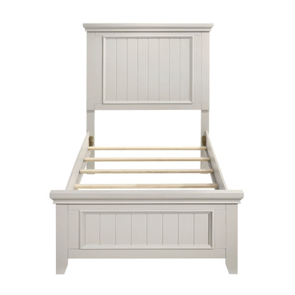 DreamBuck Queen Size Bed Frame, Platform Bed Frame with Headboard, Queen Size Bed Frame with Strong Wooden Slats, Queen Frame for Teens, Adults, Modern Bed Frame for Bedroom, No Box Spring Needed