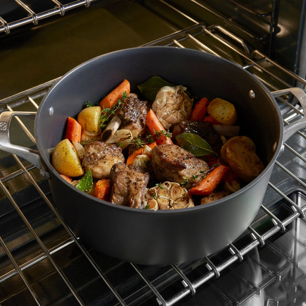 Calphalon Premier Hard-Anodized Nonstick 8.5-Quart Dutch Oven with Lid
