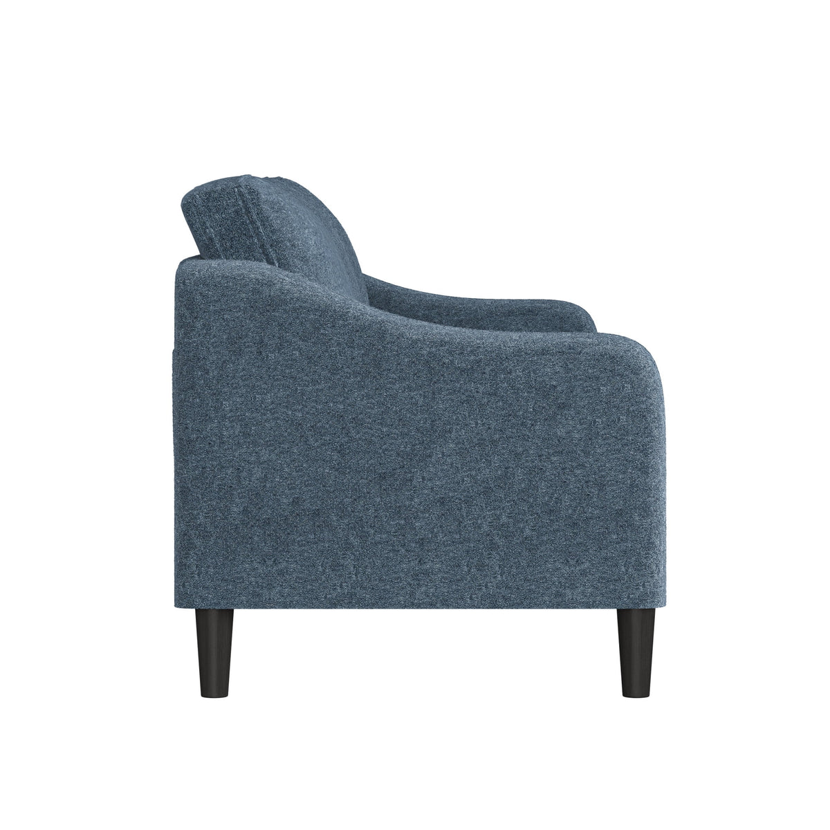 Mainstays Westley Swoop Arm Sofa, Burnt Orange