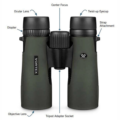 Vortex Optics Diamondback HD Binoculars 10x42