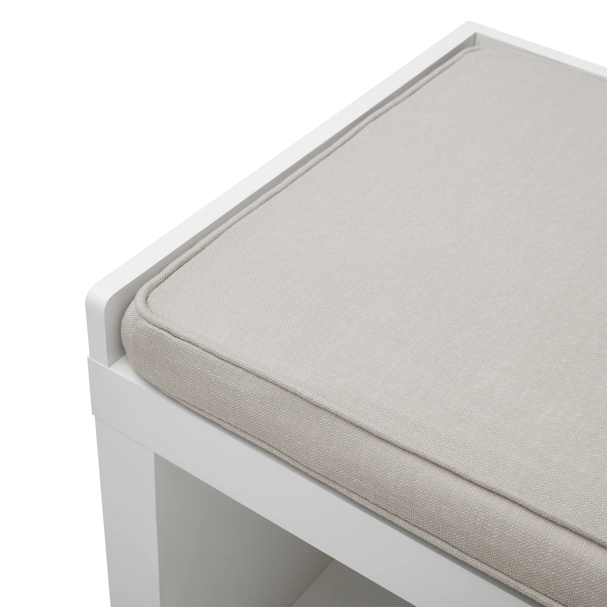 Better Homes & Gardens 4-Cube Shoe Storage 58.39" Bench, Weathered