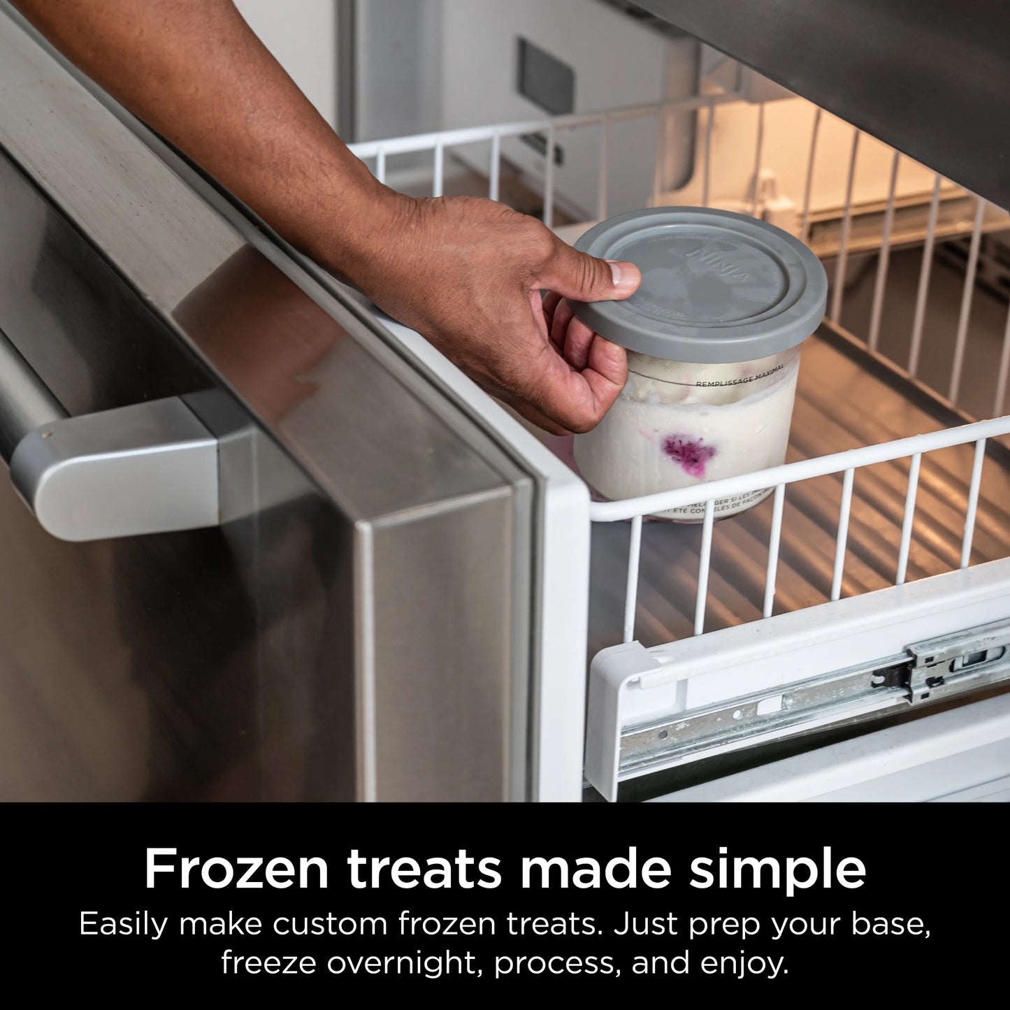 Ninja? CREAMi? Ice Cream Maker, 5 One-Touch Programs, with 2 Pints Included, Walmart Exclusive