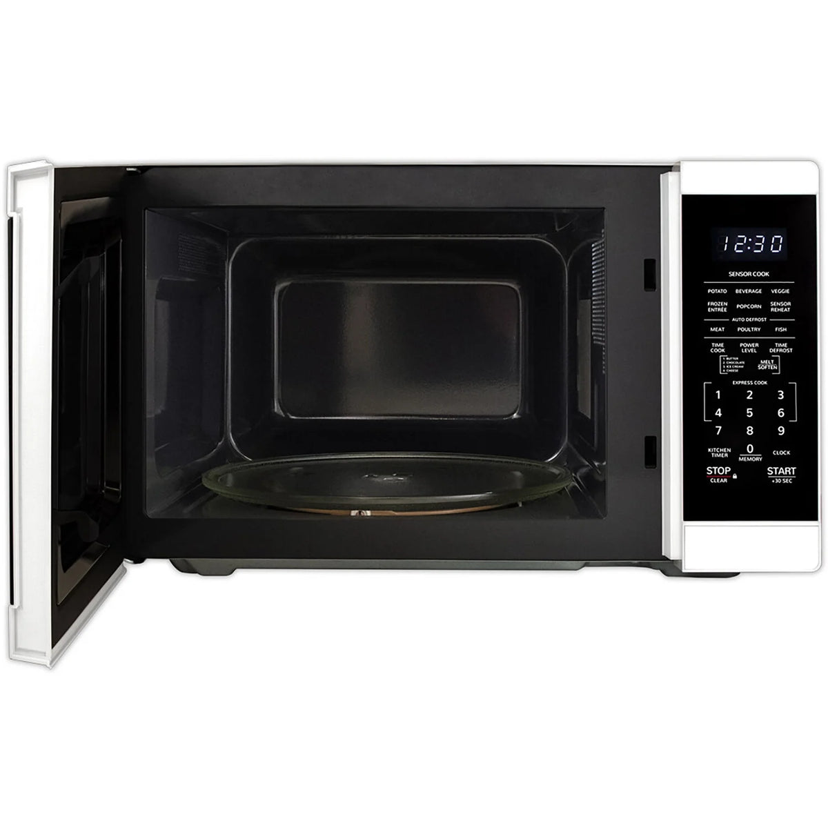 Sharp 1.4-Cu. Ft. Countertop Microwave Oven in Black
