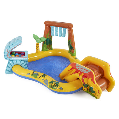 Intex Dinoland Kiddie Swimming Pool and Dinosaur Inflatable Swimming Pool