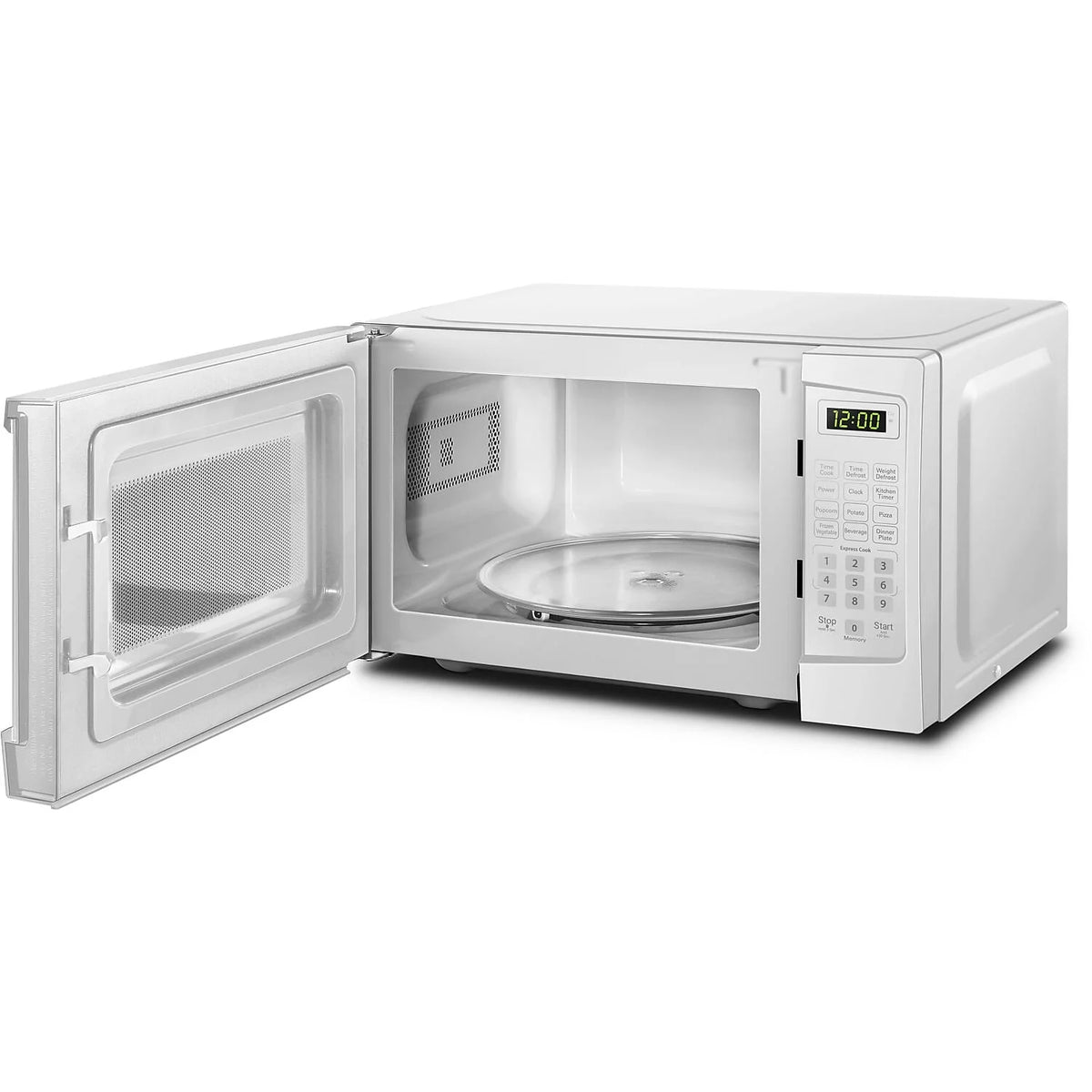 Danby 700W 0.7 Cubic Feet Convenient User-Friendly Countertop Microwave, Black