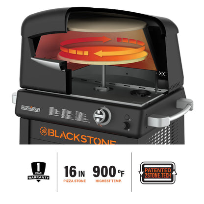 Blackstone Propane Outdoor Pizza Oven with Stand and Pizza Peel