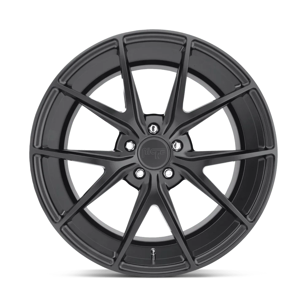 Niche M117 Misano 19X8.5 5X108 40Et 66.56Cb Matte Black Wheel
