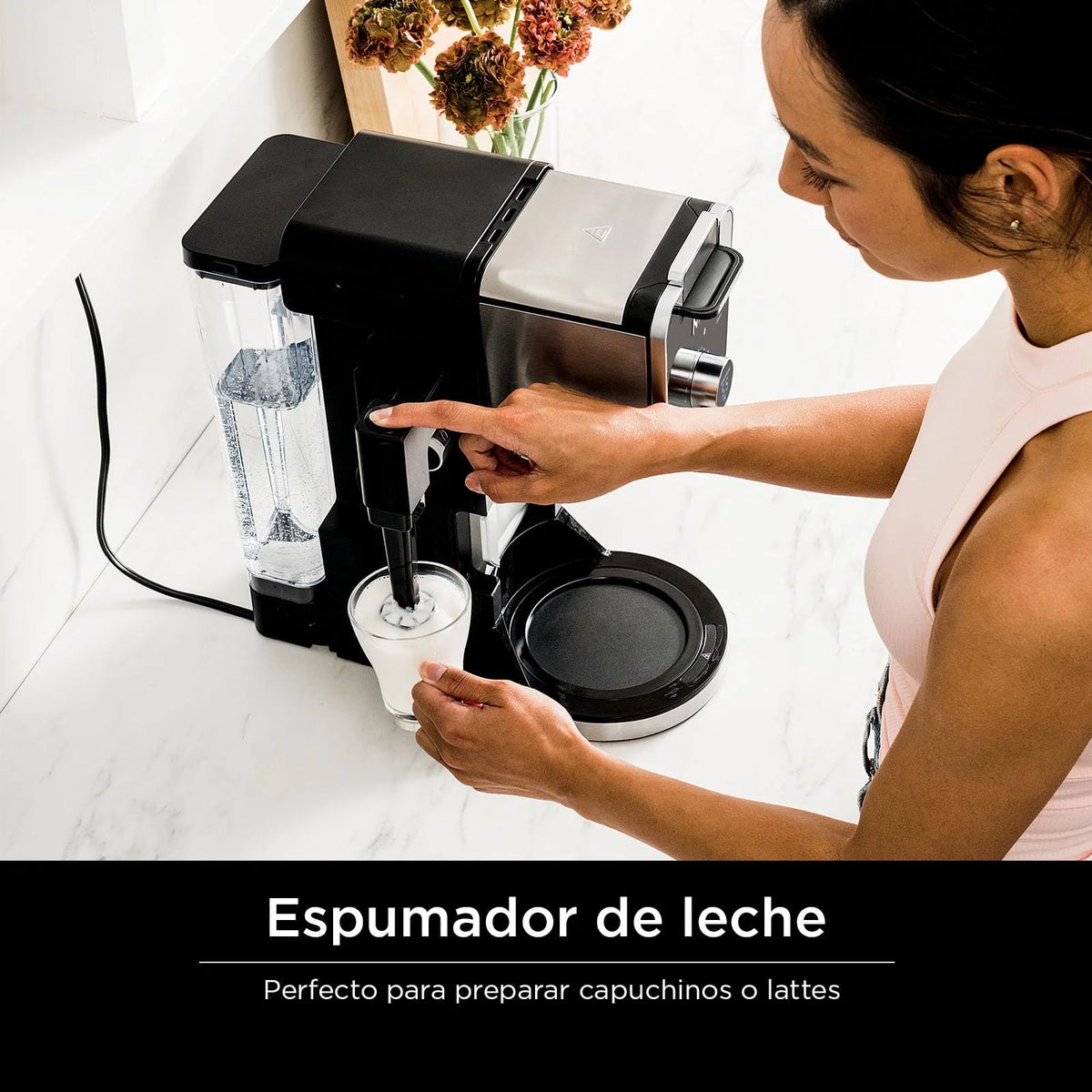 Ninja Drip Coffee Maker With K Cup Combo, DualBrew Pro Specialty Coffee System, Coffee Machine Compatible with K-Cup Pods, 12 Cup Single Serve Coffee Makers with Paper Filter, CFP301 Frother? F
