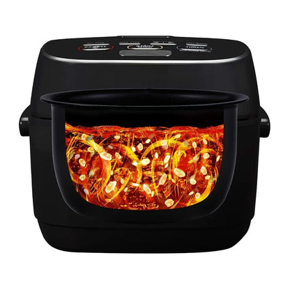 Zojirushi NW-JEC10BA 5.5-Cup Capacity Pressure Induction Heating Rice Cooker and Warmer (Black)