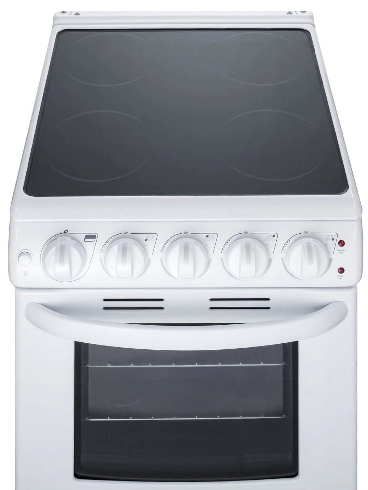 Summit 24�� 2.9 cu ft Electric Range in Ceramic