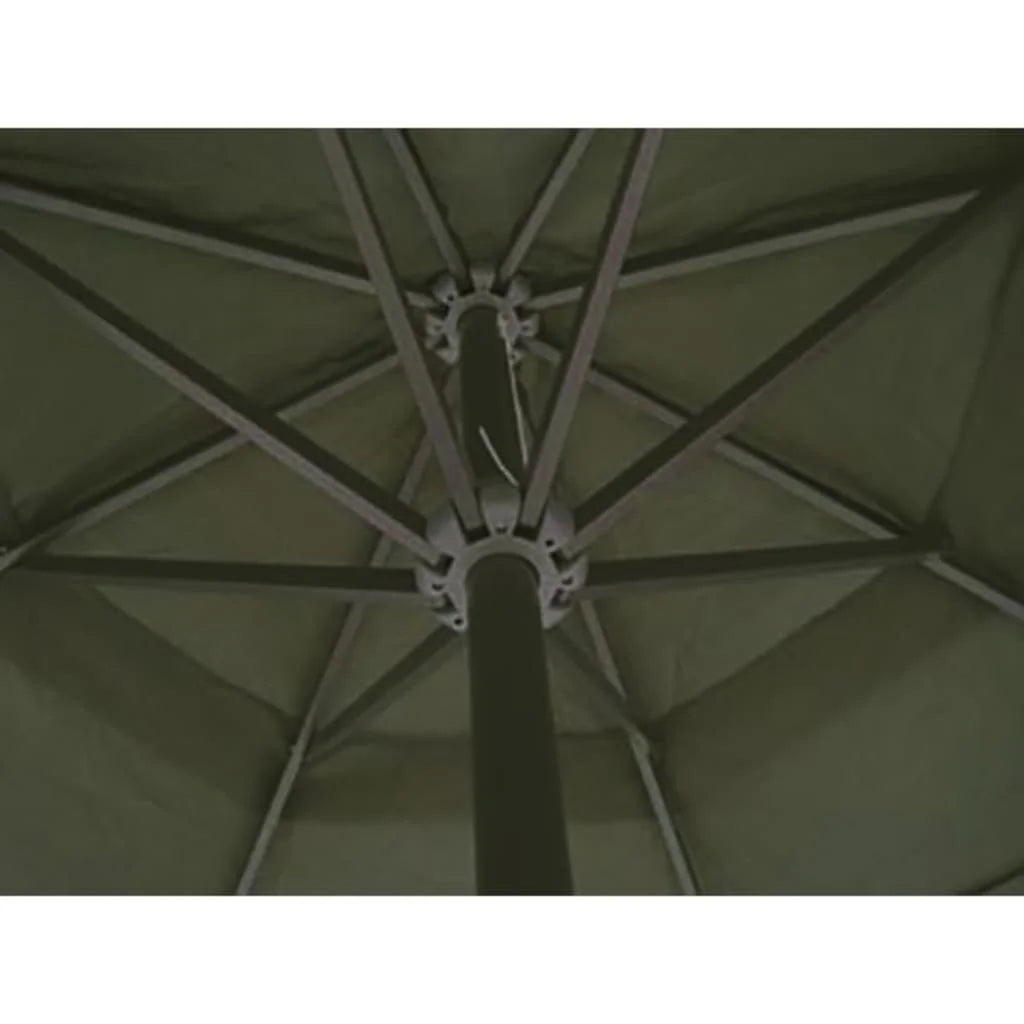vidaXL Garden Parasol Azure Blue Polyester with PA coating Large