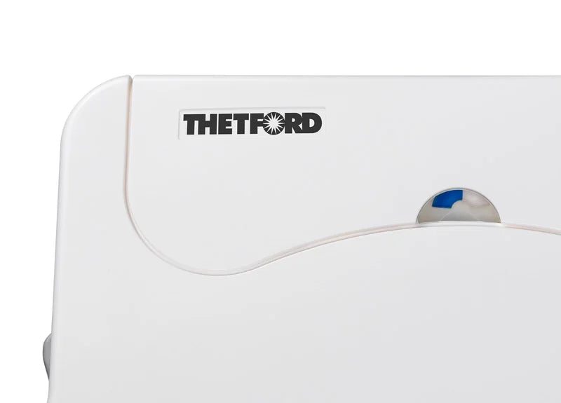 Thetford 565E Porta Potti Portable Battery Powered Flush Travel Toilet, White