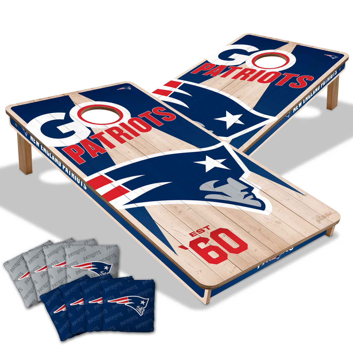YouTheFan NFL Buffalo Bills 2' x 4' Cornhole Game