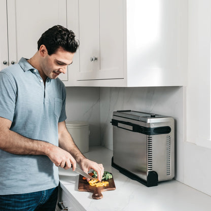 Ninja?? SP101 Foodia?�� 8-in-1 Digital Air Fry Oven, Flip-Away for Storage, Dehydrate, Keep Warm
