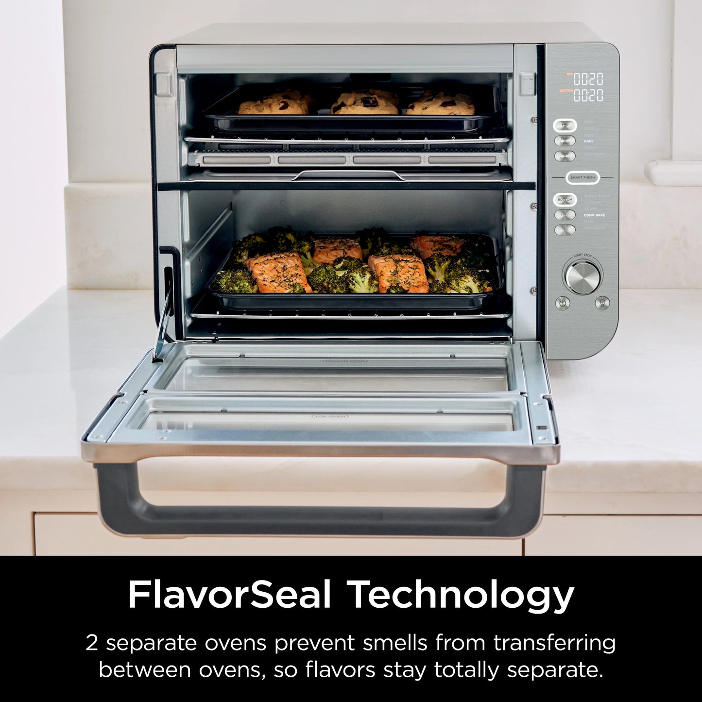 Ninja Air Fry Basket, 2 Sheet Pans, 2 Wire Racks, DCT601