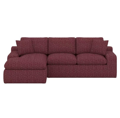 BEBPILOO Modular Chenille 107.9" Sofa with Flexible Configuration, Double - Layer Cushions, Deep Seating & Side Storage Pockets, Full-compressed Sofa for Living Room, Gray