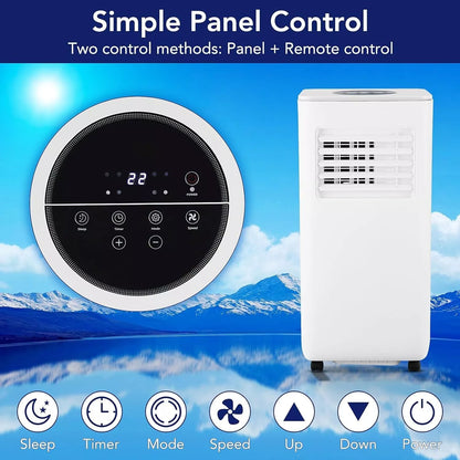 Accreate 10000 BTU Portable Air Conditioner, White