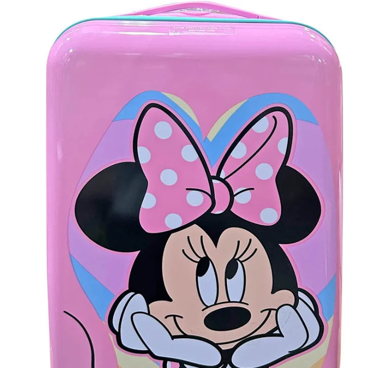 Minnie 20" Hard Sided Luggage w/4 Spinner Wheels