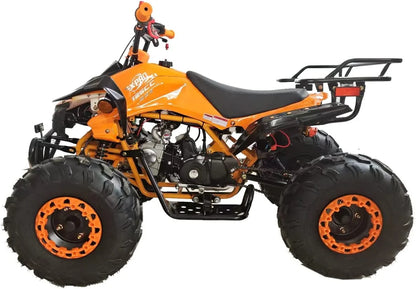 X-Pro Brand New Blast 125cc ATV with Automatic Transmission Reverse LED Headlights Big 19"/18" Tires