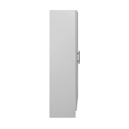 Prepac Elite 2 Door Standing Storage Cabinet, Light Gray