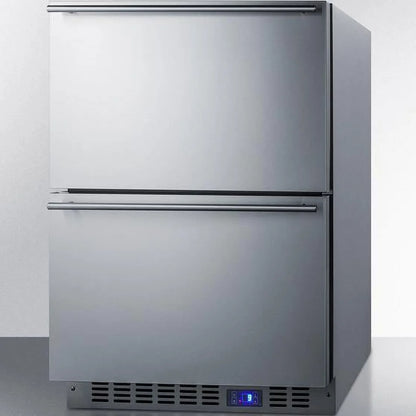 24" Wide Built-In 2-Drawer All-Freezer