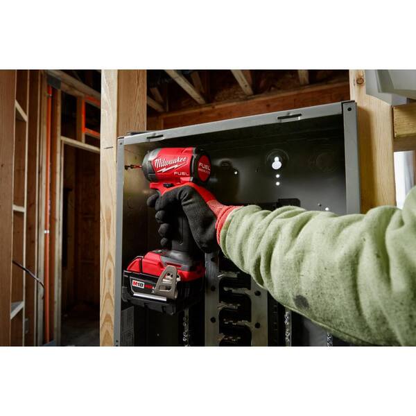 M18 FUEL 18-Volt Lithium-Ion Brushless Cordless Hammer Drill/Right Angle Drill/Impact Driver Combo Kit (3-Tool)