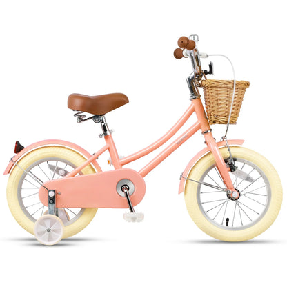 Glerc Little Molly 12 inch Kids Girls Bike for1 2-4 Years Old Child and Toddler,gifts,Pink