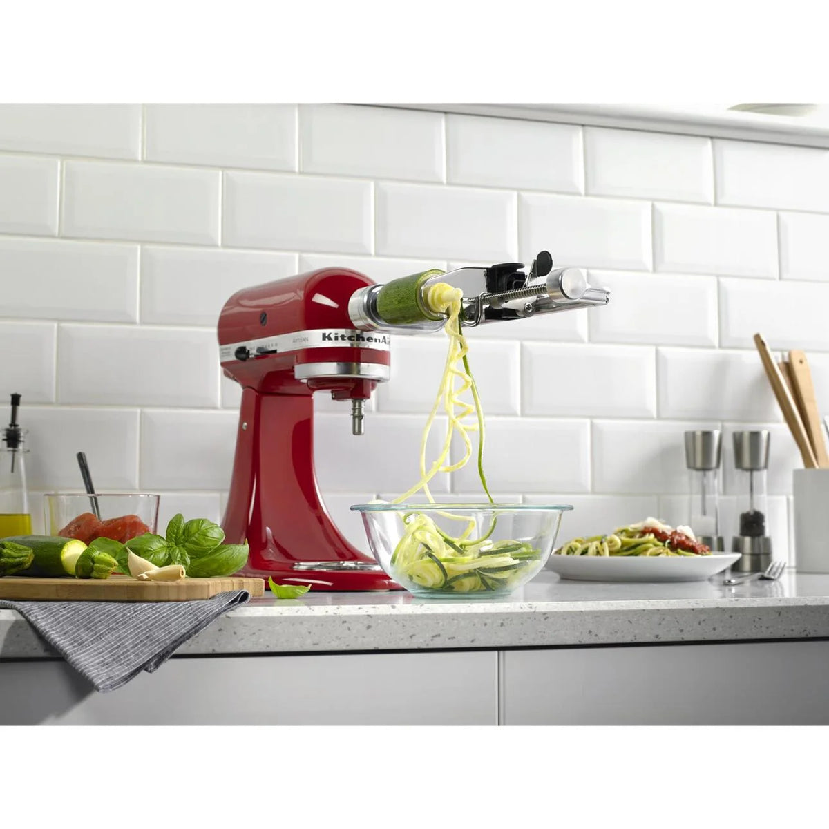 KitchenAid Spiralizer Attachment with 5 Blades for Stand Mixer
