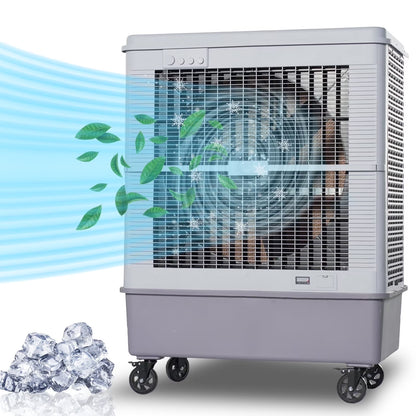 YougetTech 37'' Portable 3000CFM Evaporative Air Cooler