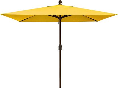 EliteShade Sunumbrella 6x6Ft Square Market Umbrella with Ventilation